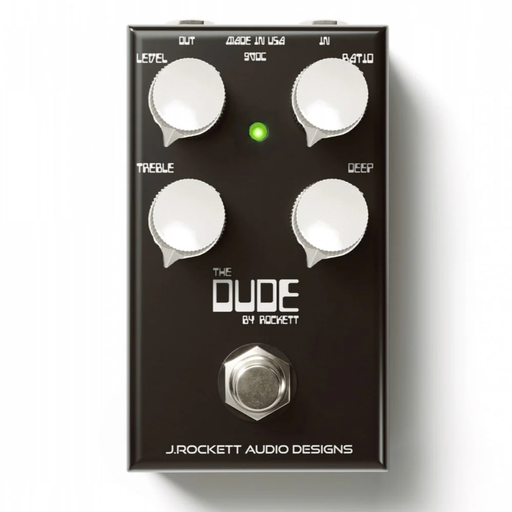 J Rockett Dude ODS V2 Overdrive Guitar Effects Pedal - Image 2
