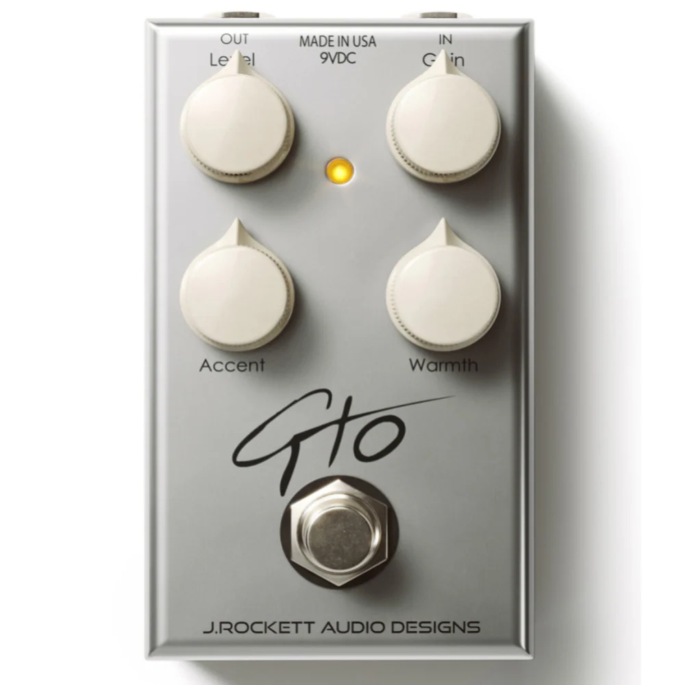 J Rockett GTO Guthrie Trapp Signature Overdrive Guitar Effects Pedal