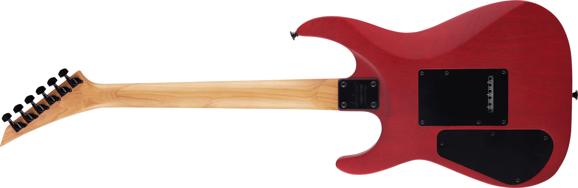 Jackson JS Dinky Arch Top JS24 DKAM Crml Map FB Red Stain - Image 2
