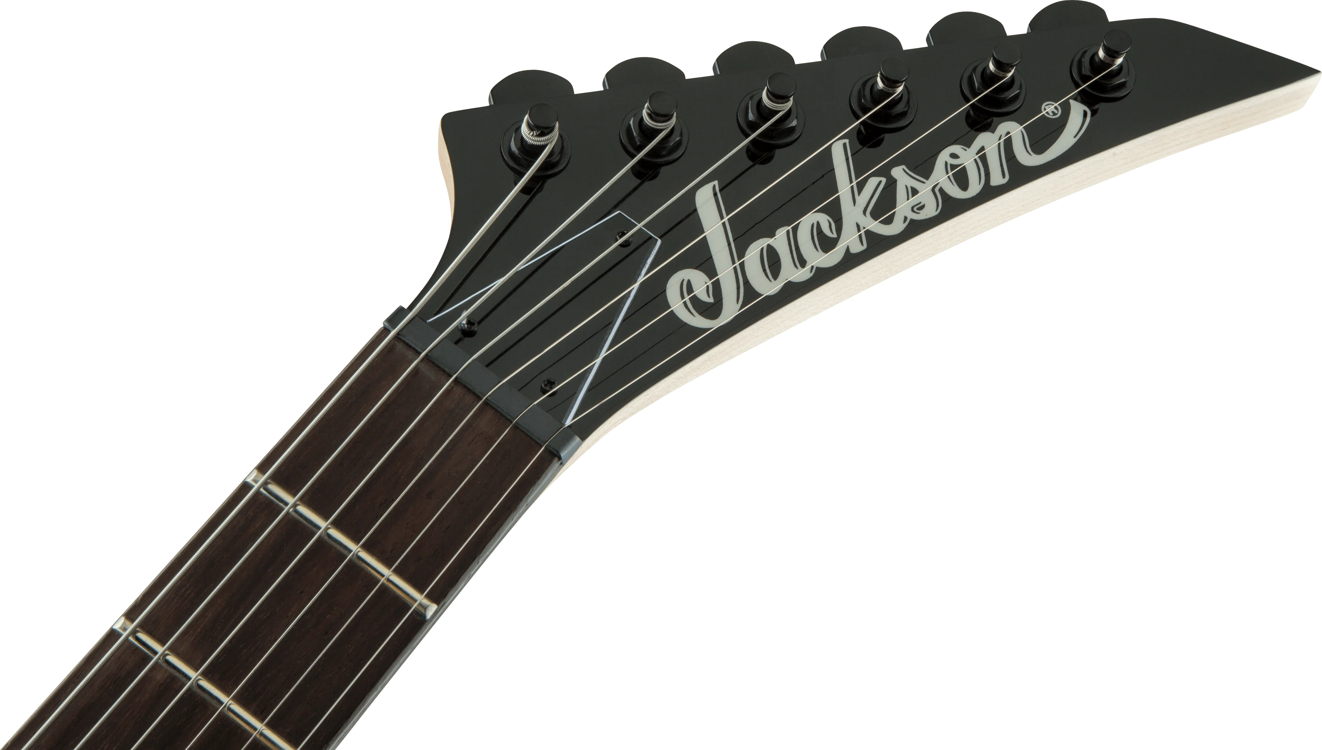 Jackson JS Dinky JS11 Electric Guitar with Amaranth FB in Gloss Black - Image 5