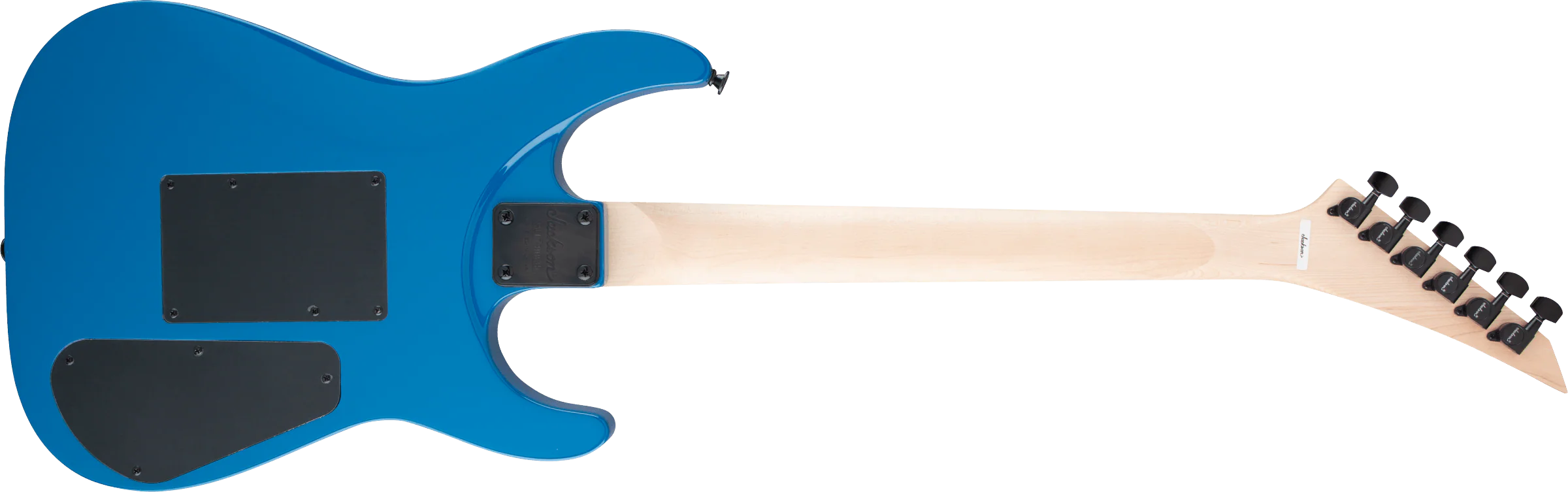 Jackson JS Series Dinky Arch Top JS32 DKA Left-handed Electric Guitar with Amaranth Fingerboard in Bright Blue - Image 2