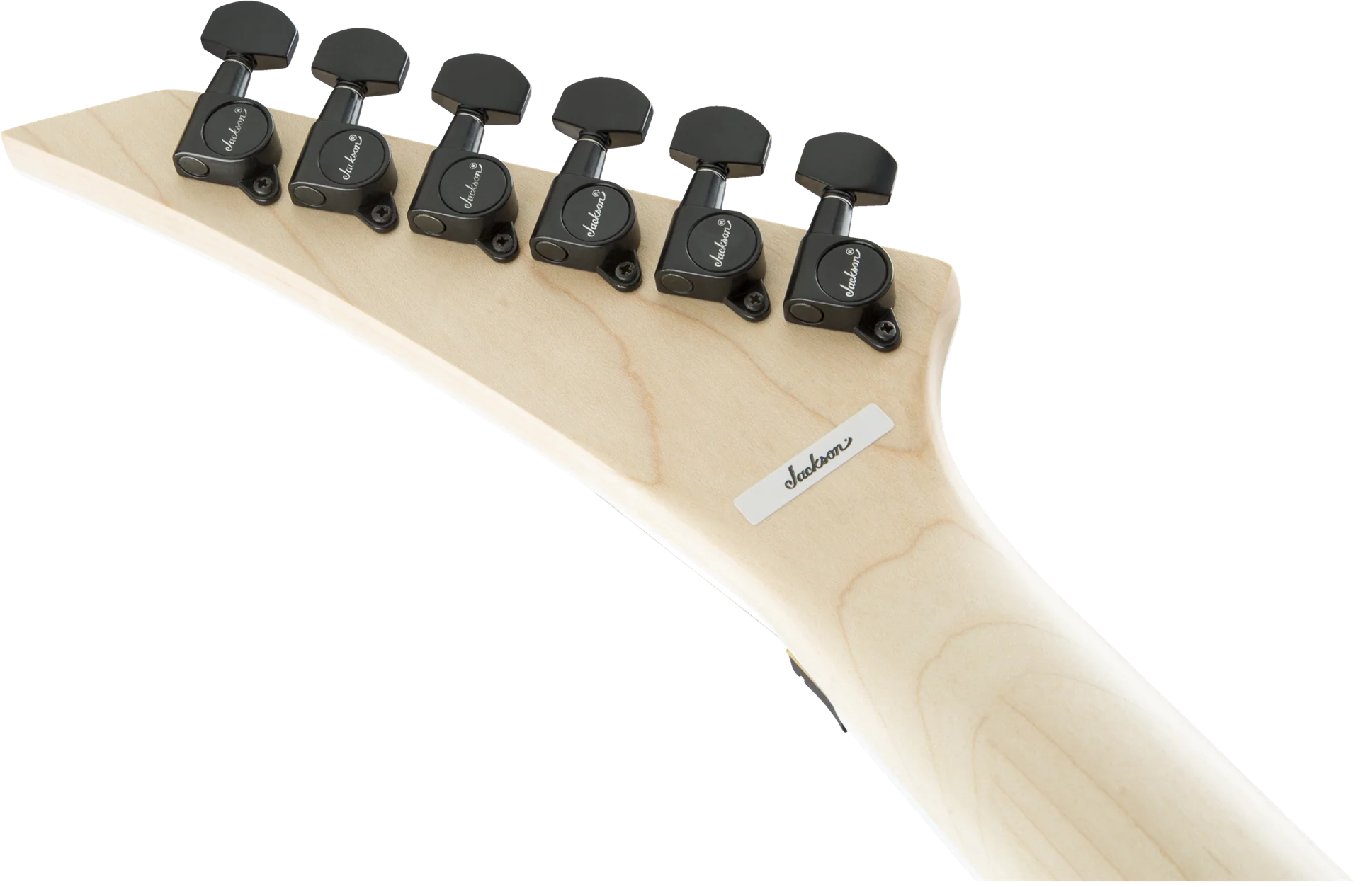 Jackson JS Series King V JS32 Electric Guitar with Amaranth Fingerboard in White with Black Bevels - Image 6