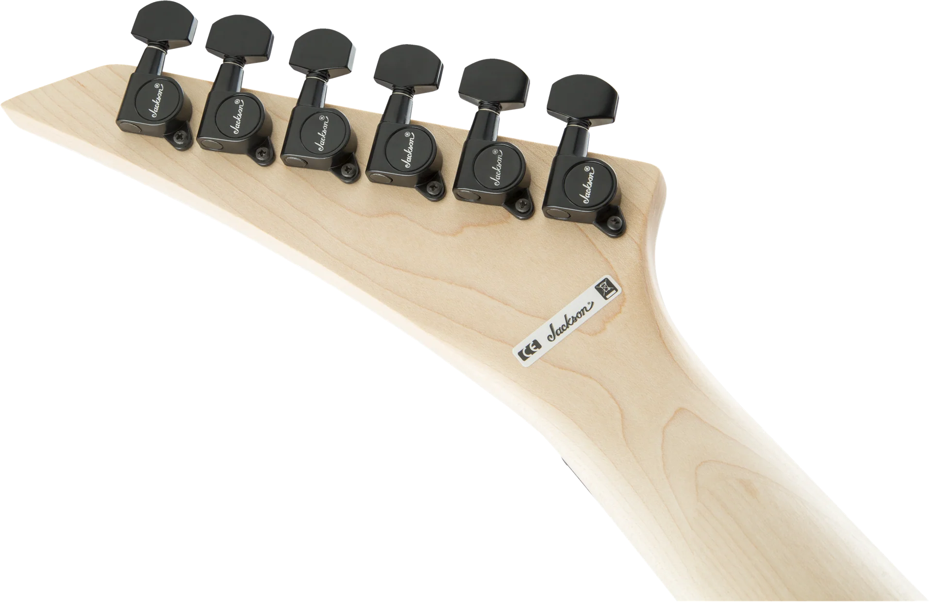 Jackson JS Series Rhoads JS32 Electric Guitar with Amaranth Fingerboard in Black with White Bevels - Image 7
