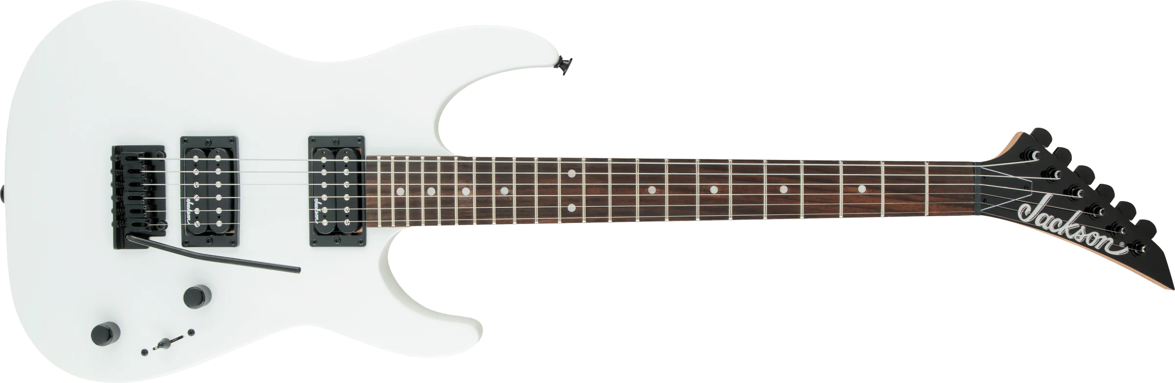 Jackson JS11 Dinky Electric Guitar in Snow White - Image 2