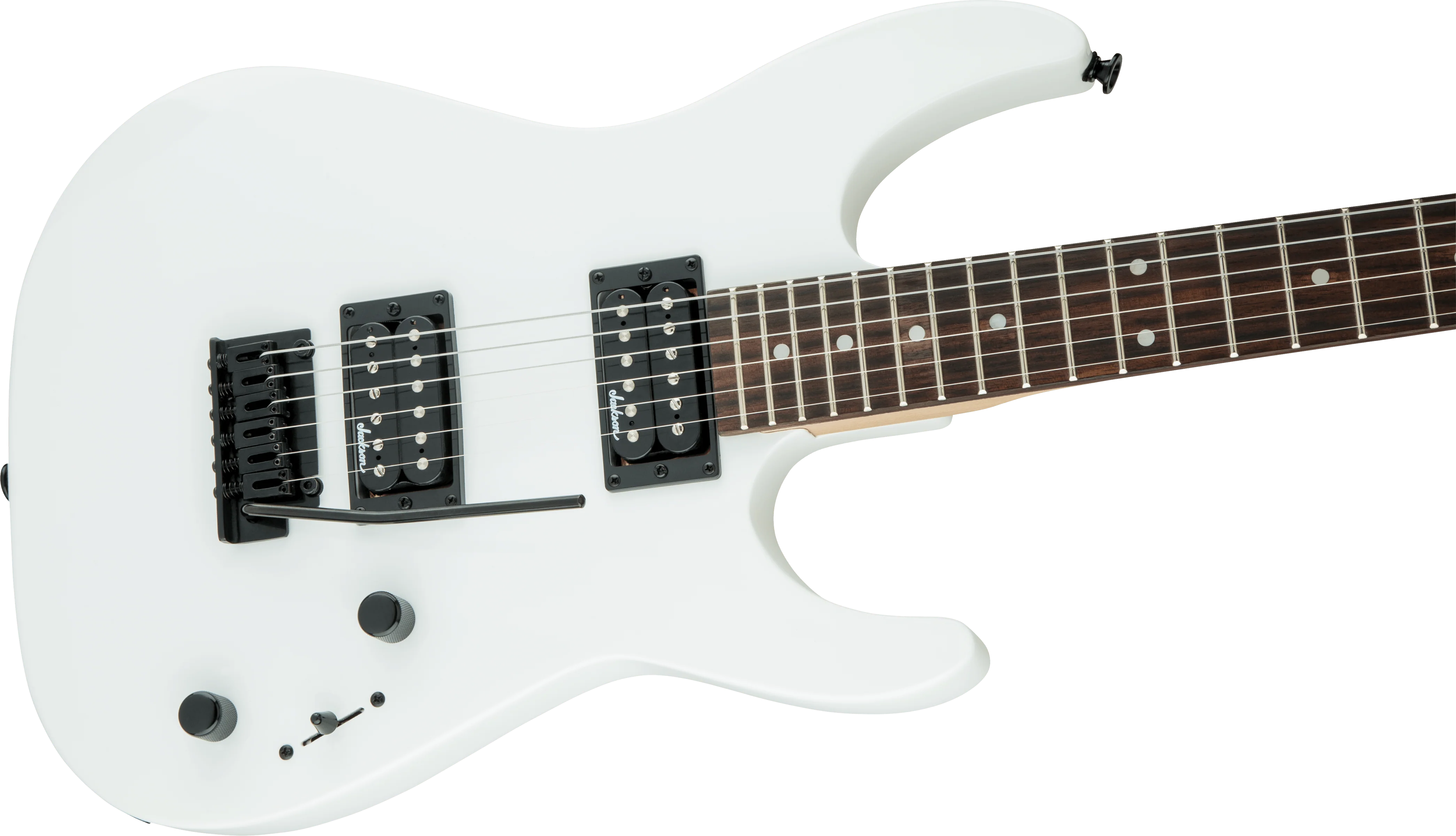 Jackson JS11 Dinky Electric Guitar in Snow White - Image 4