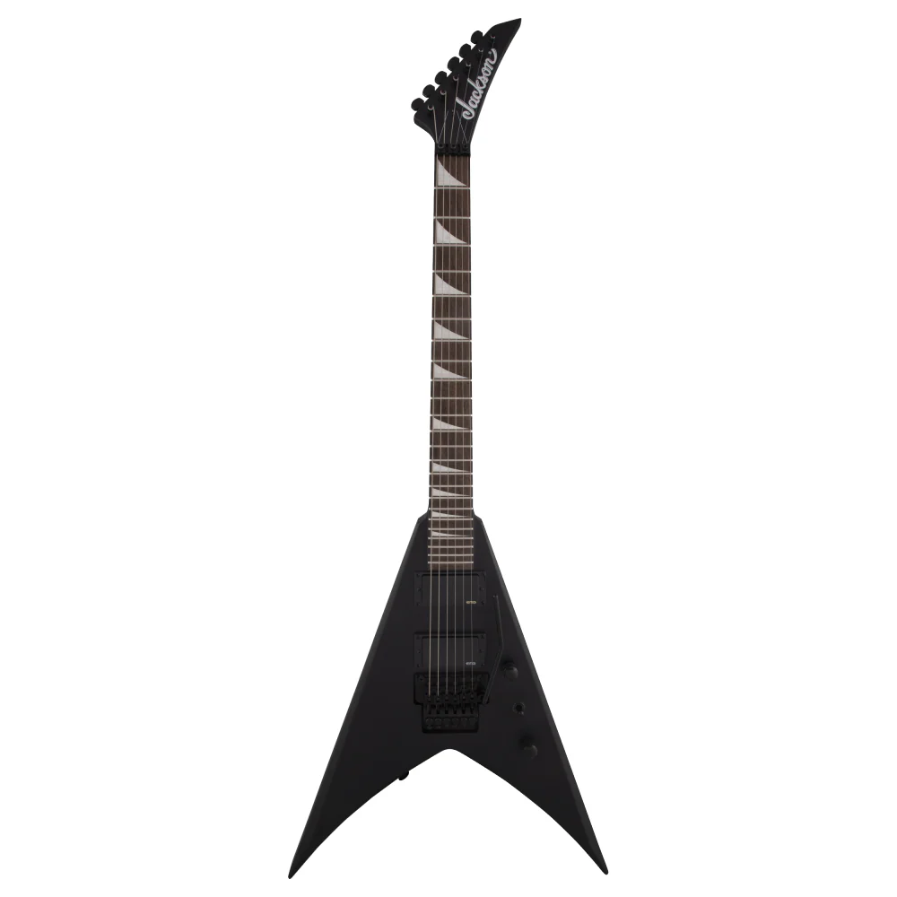 Jackson X King V KVXMG Bass Guitar with Laurel Fingerboard in Satin Black