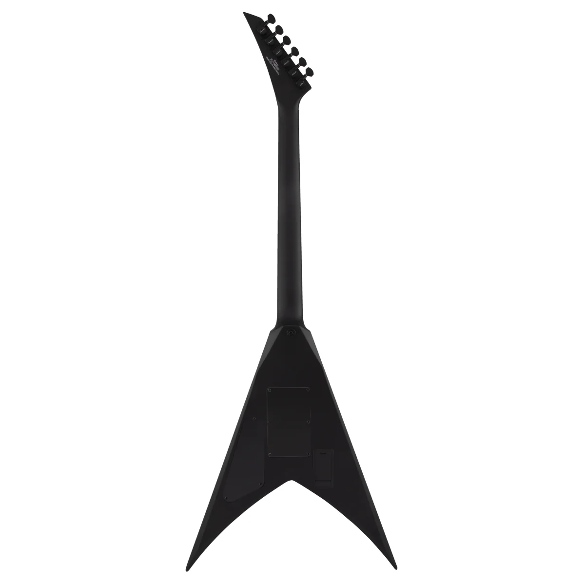 Jackson X King V KVXMG Bass Guitar with Laurel Fingerboard in Satin Black - Image 2