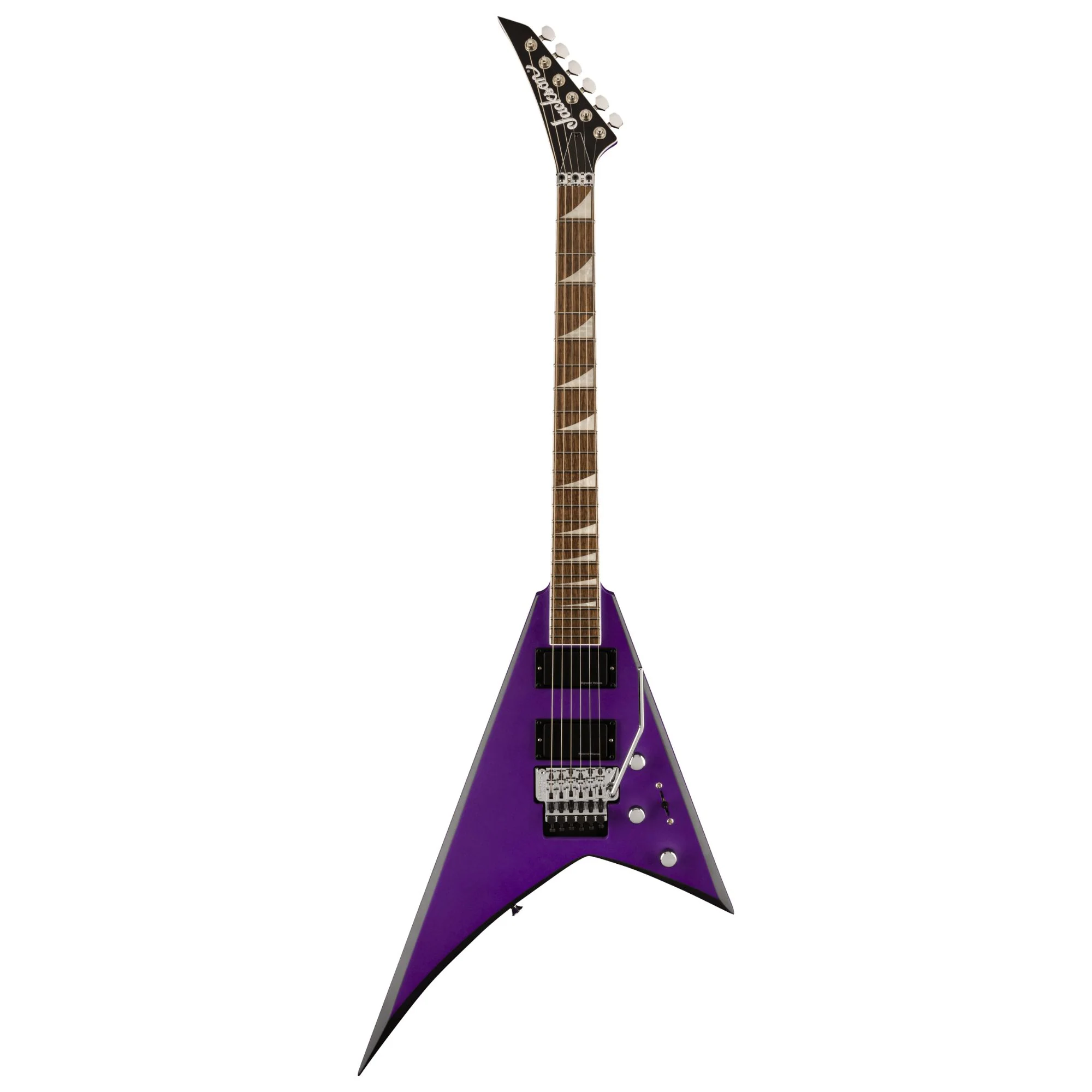 Jackson X Series Rhoads RRX24 Electric Guitar with Laurel Fingerboard in Purple Metallic with Black Bevels