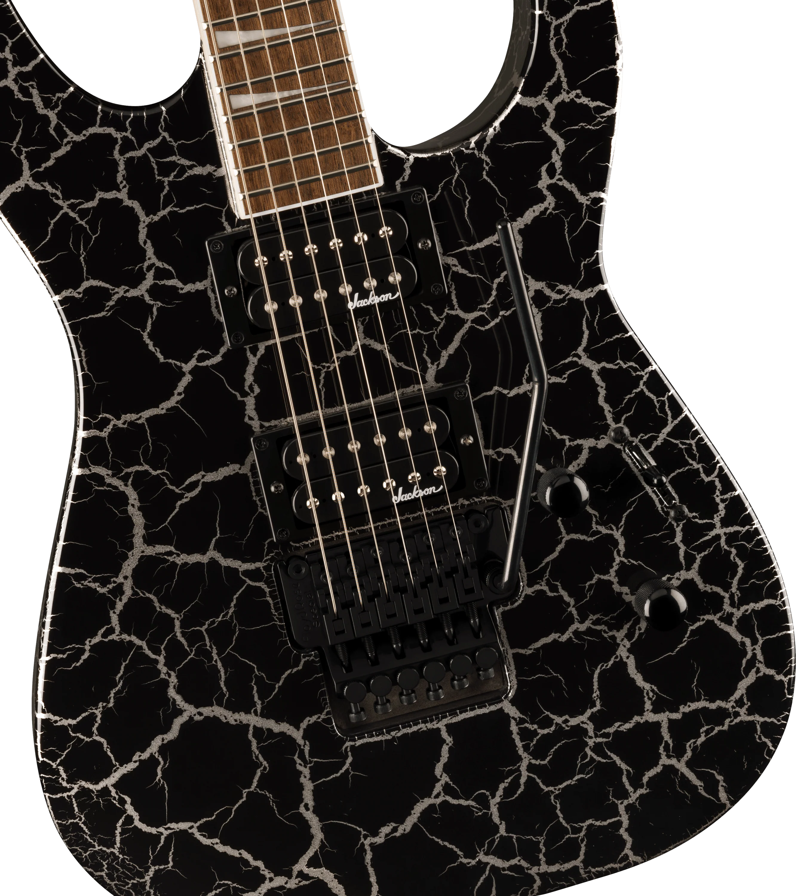 Jackson X Series Soloist SLX DX Electric Guitar - Silver Mercury Crackle - Image 10