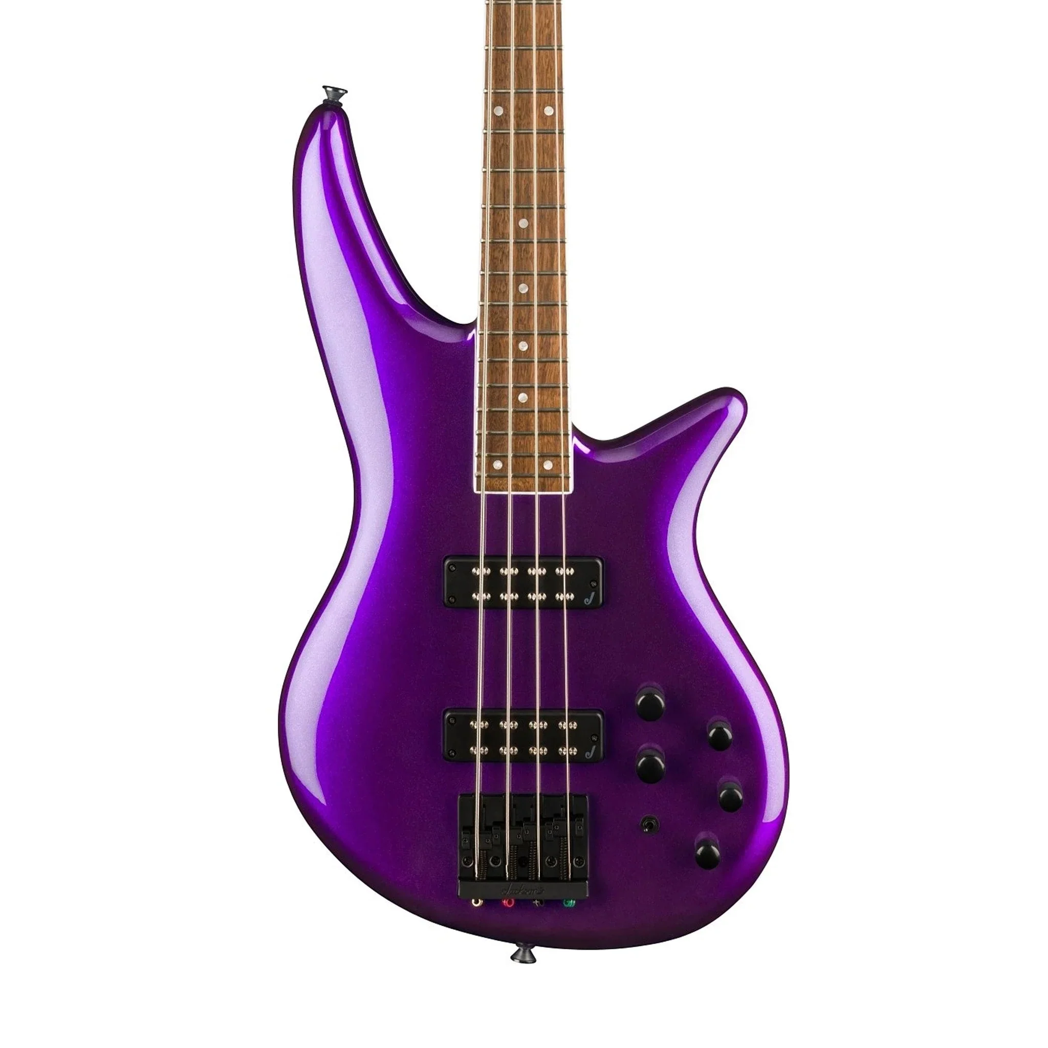 Jackson X Series Spectra Bass SBX IV Bass Guitar with Laurel Fingerboard in Deep Purple Metallic - Image 3