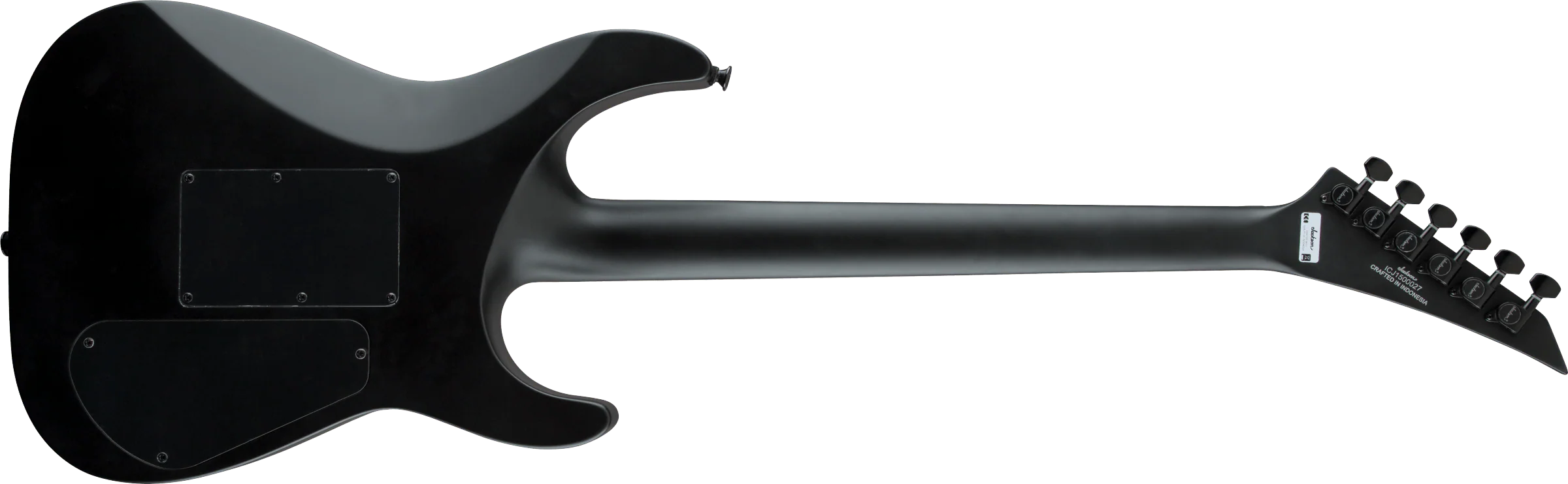 Jackson X Soloist SLX Left-handed Electric Guitar with Lrl Finerboard in Satin Black - Image 2