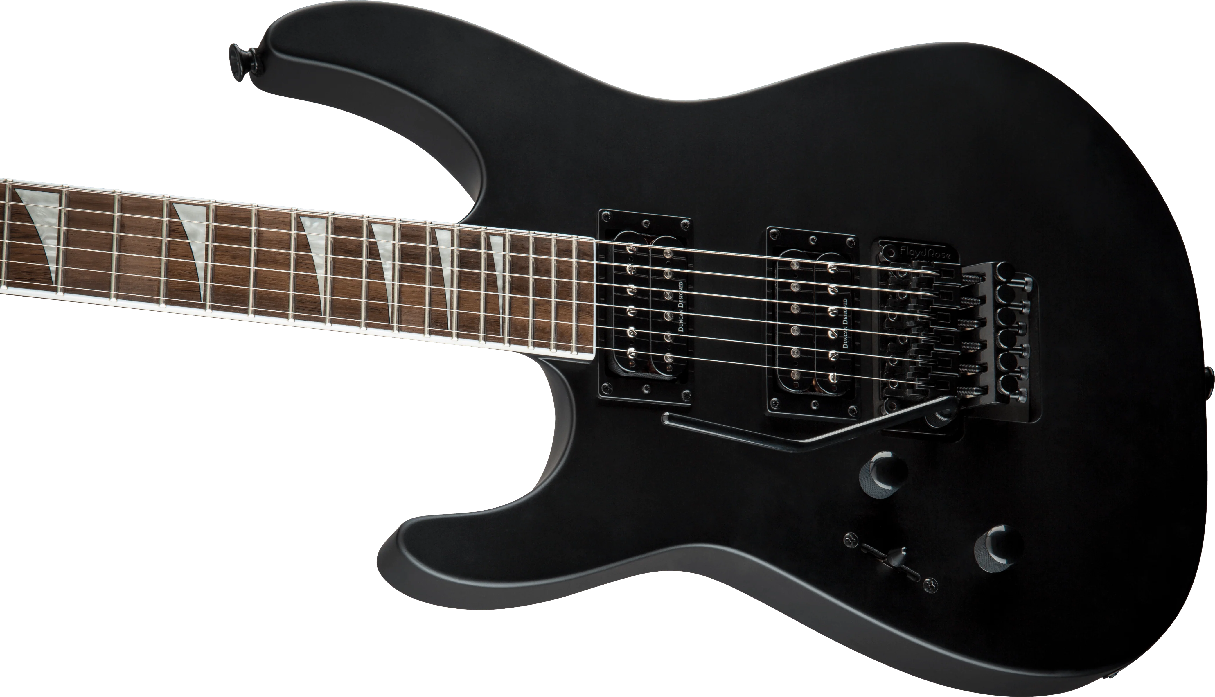 Jackson X Soloist SLX Left-handed Electric Guitar with Lrl Finerboard in Satin Black - Image 4