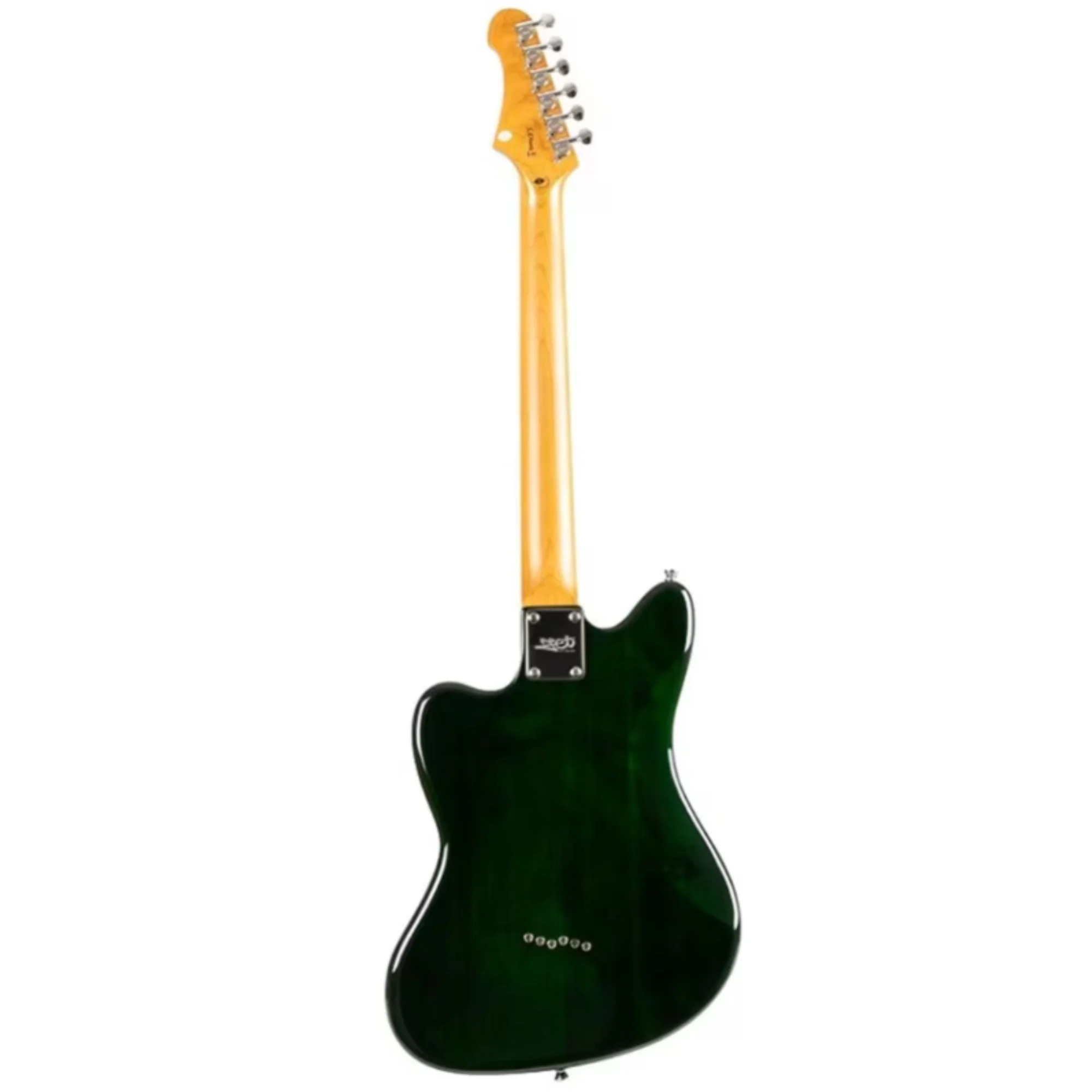 Jet JJ-350 HH Electric Guitar with Maple Fretboard - Green - Image 2