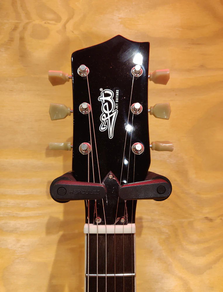 Jet JL-500 LP Style Electric Guitar in Black - Image 2