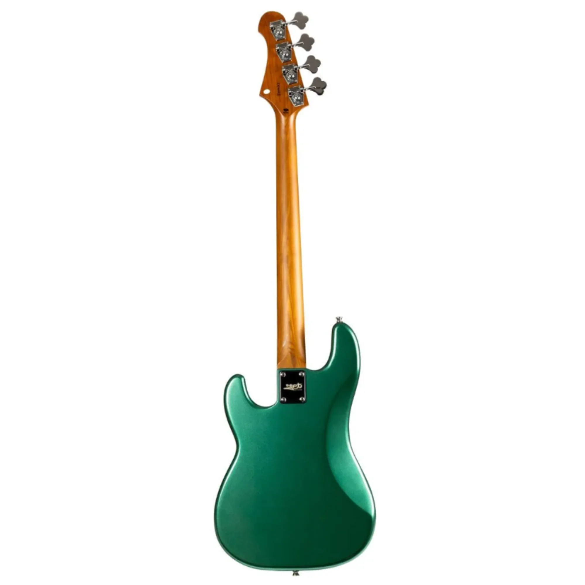 Jet JPB-300-SG-R 4-String Bass Guitar Rosewood FB - Sherwood Green - Image 2