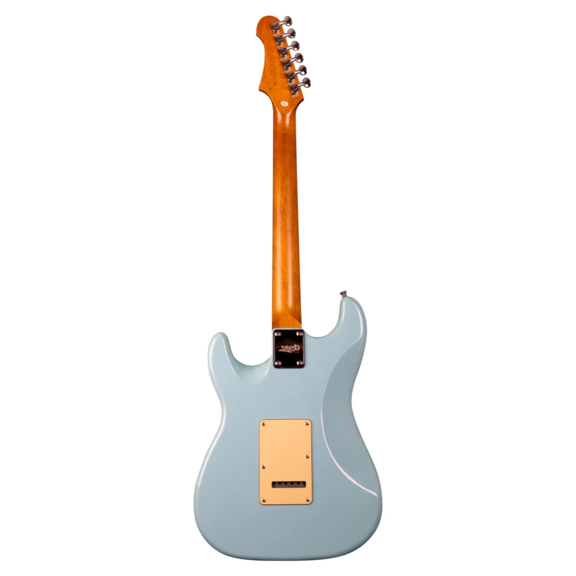 Jet JS-300 Electric Guitar with Roasted Maple Neck in Blue - Image 2