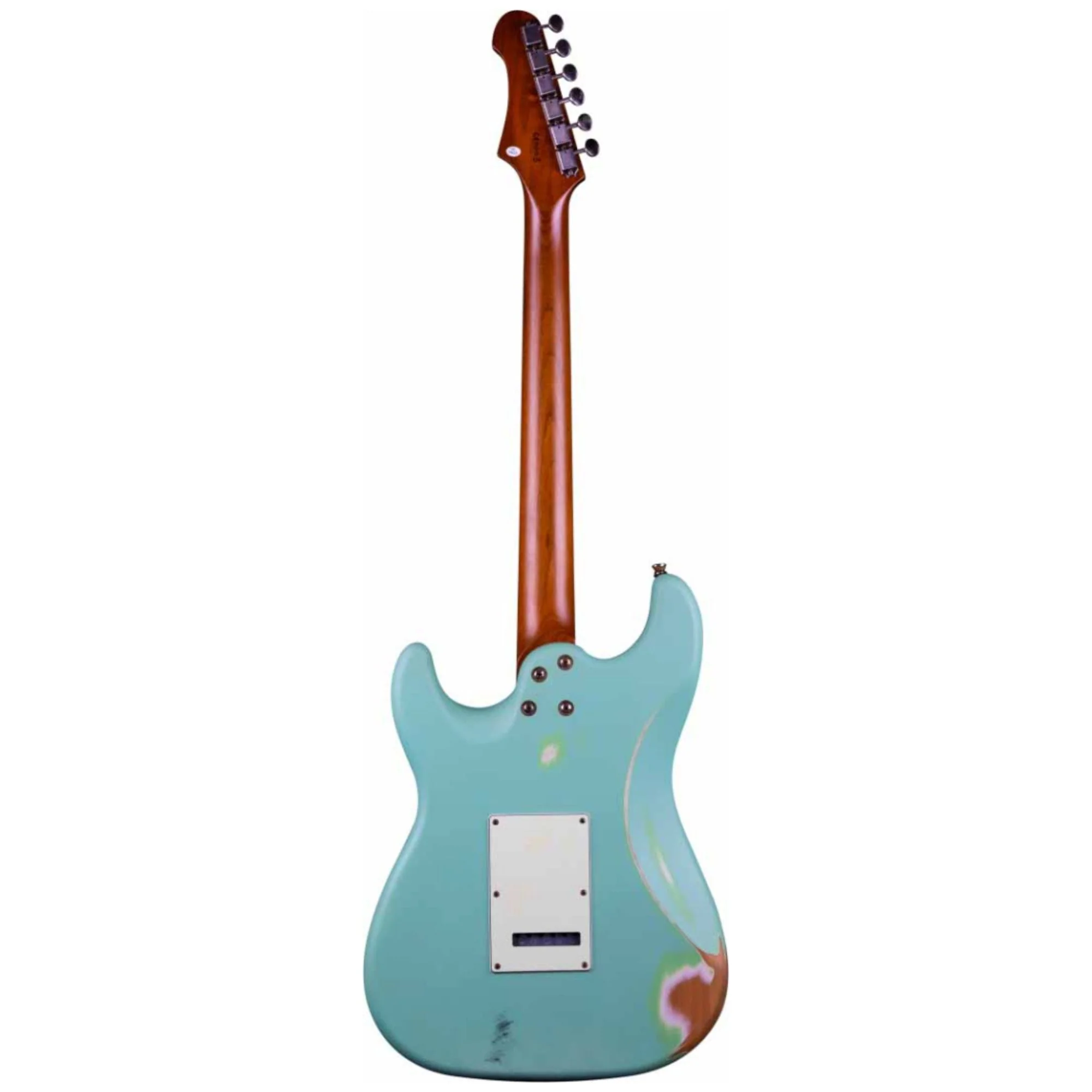 Jet JS-400 Electric Guitar Sea-Foam Green Relic HSS - Image 2