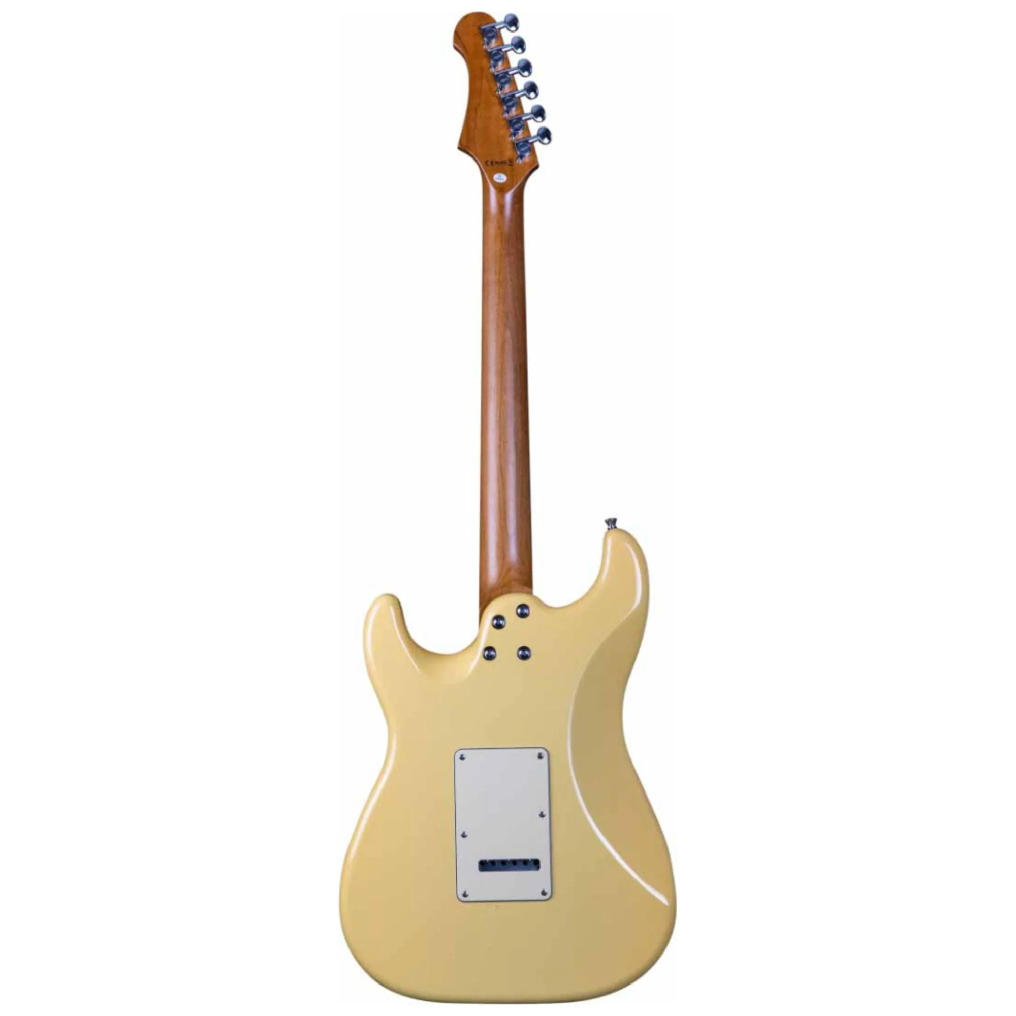 Jet JS-400 Electric Guitar Vintage Yellow HSS - Image 2