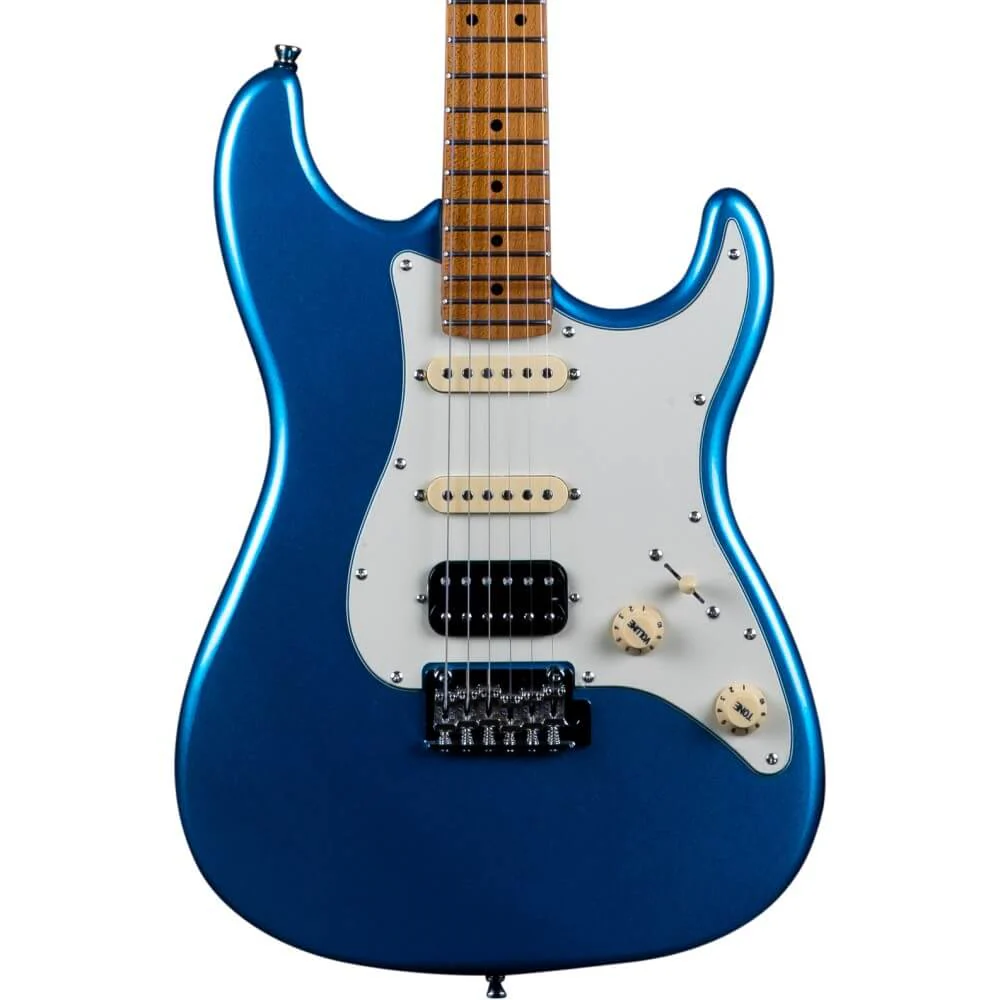 Jet JS-400 HSS Electric Guitar with Maple Fretboard - Lake Placid Blue - Image 3