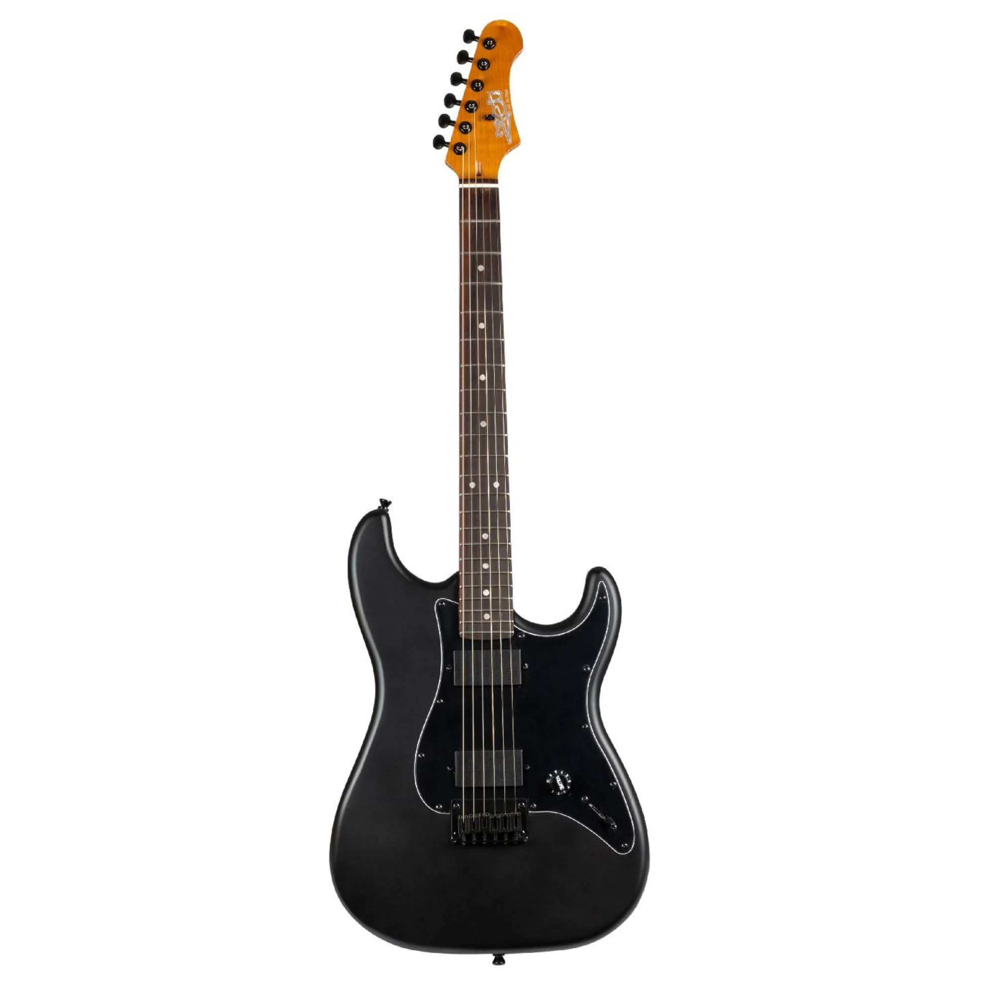 Jet JS-400-MBK-R Electric Guitar Rosewood FB - Matte Black
