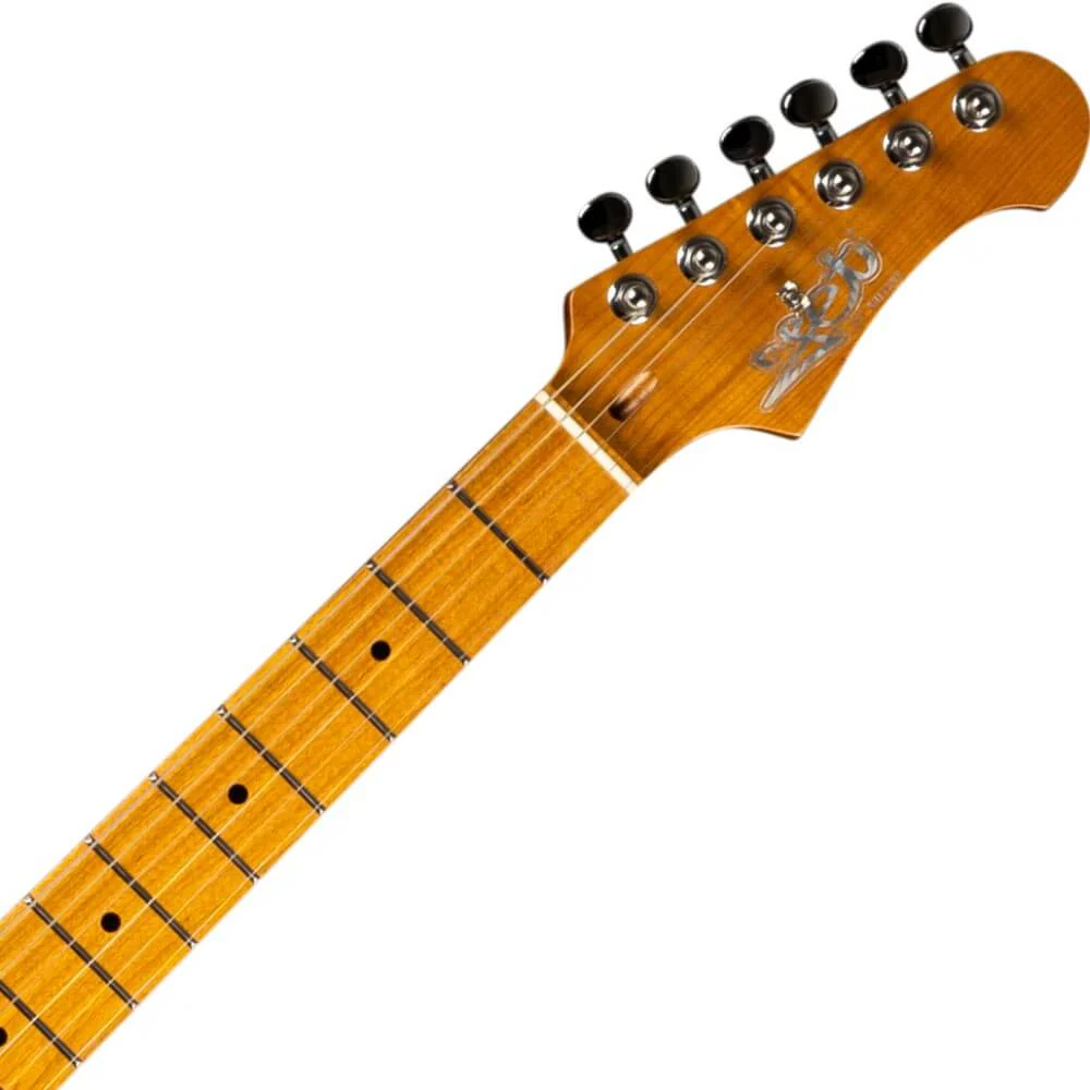 Jet JS-450 HSS Electric Guitar with Maple Fretboard - Ocean Blue - Image 5