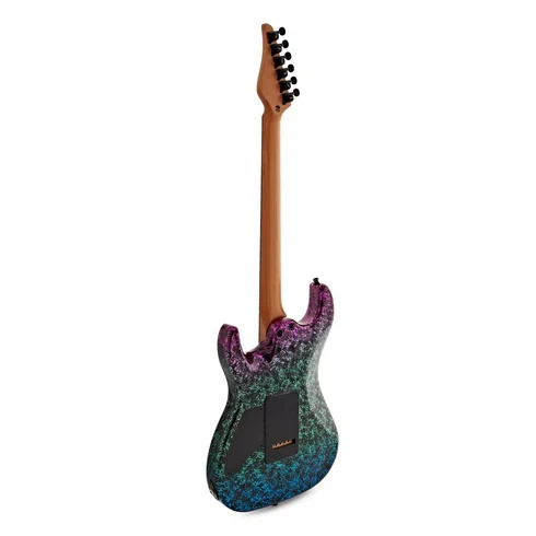 Jet JS-50-ELITE-ART Electric Guitar - Custom Painted Top - Image 3