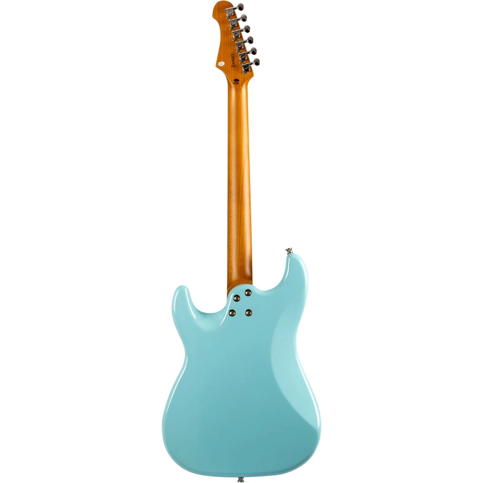 Jet JS400 HT HSS Electric Guitar, Roasted MN with Rosewood FB - Blue - Image 2
