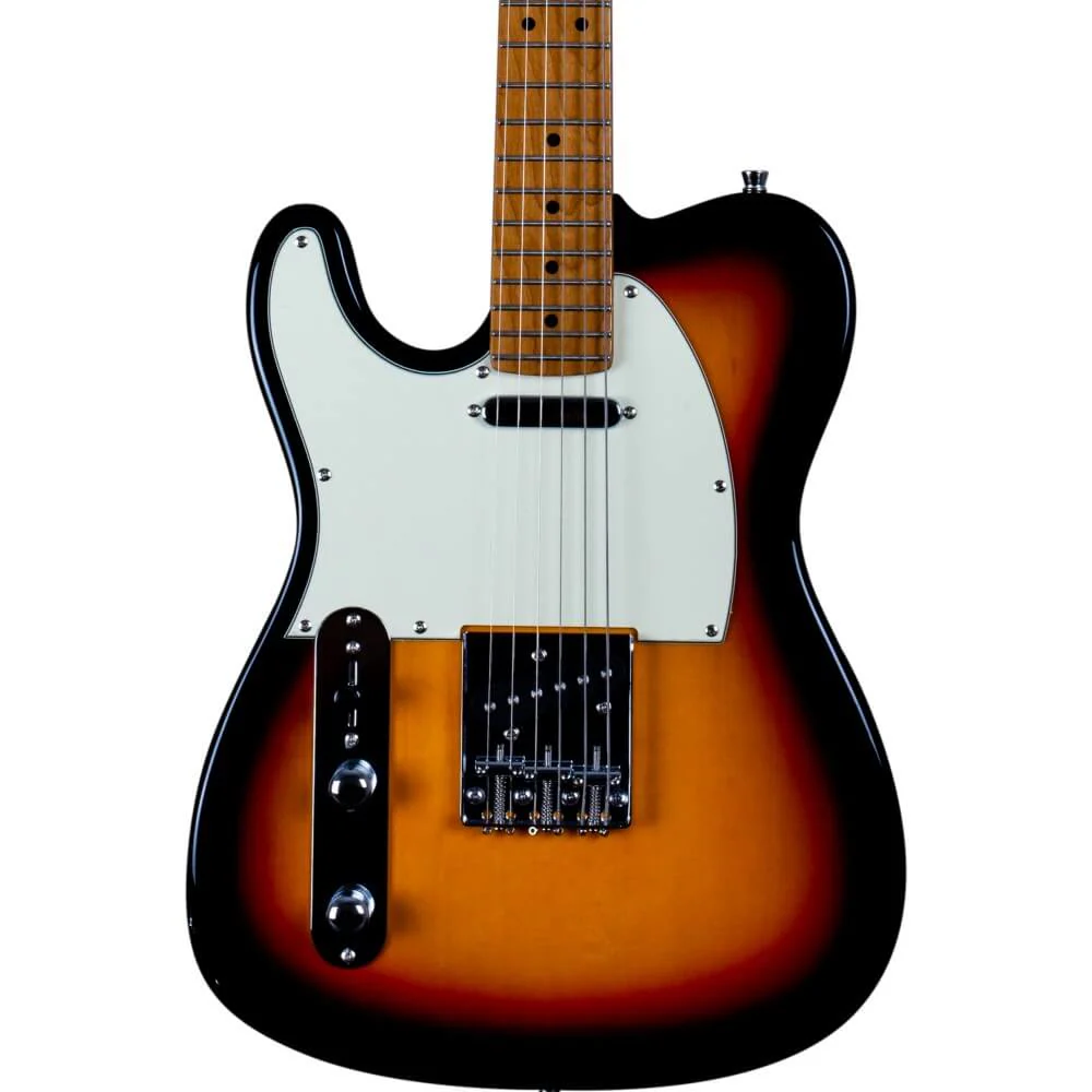 Jet JT-300 Electric Guitar with Maple Fretboard - Sunburst - Image 2