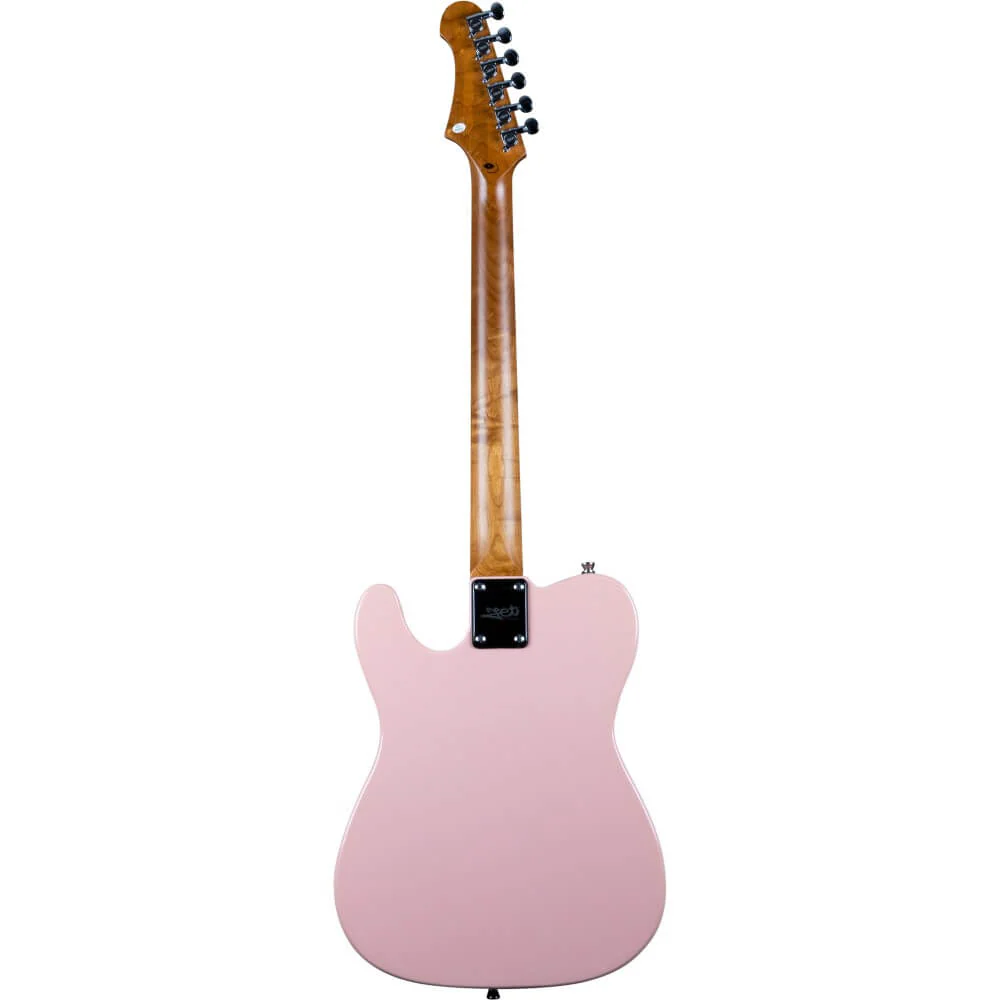 Jet JT-300 Electric Guitar with Rosewood Fretboard - Shell Pink - Image 2