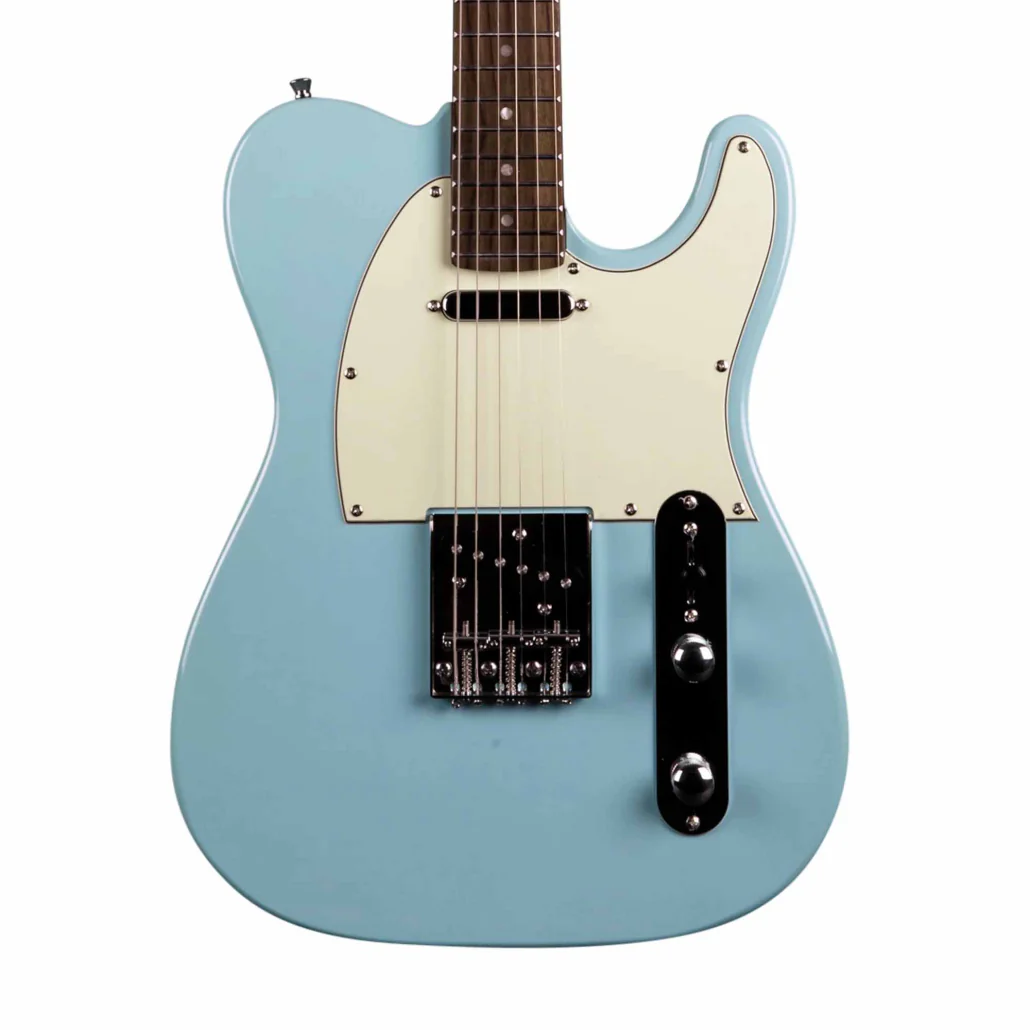 Jet JT-300 Electric Guitar with Rosewood Fretboard - Sonic Blue - Image 3