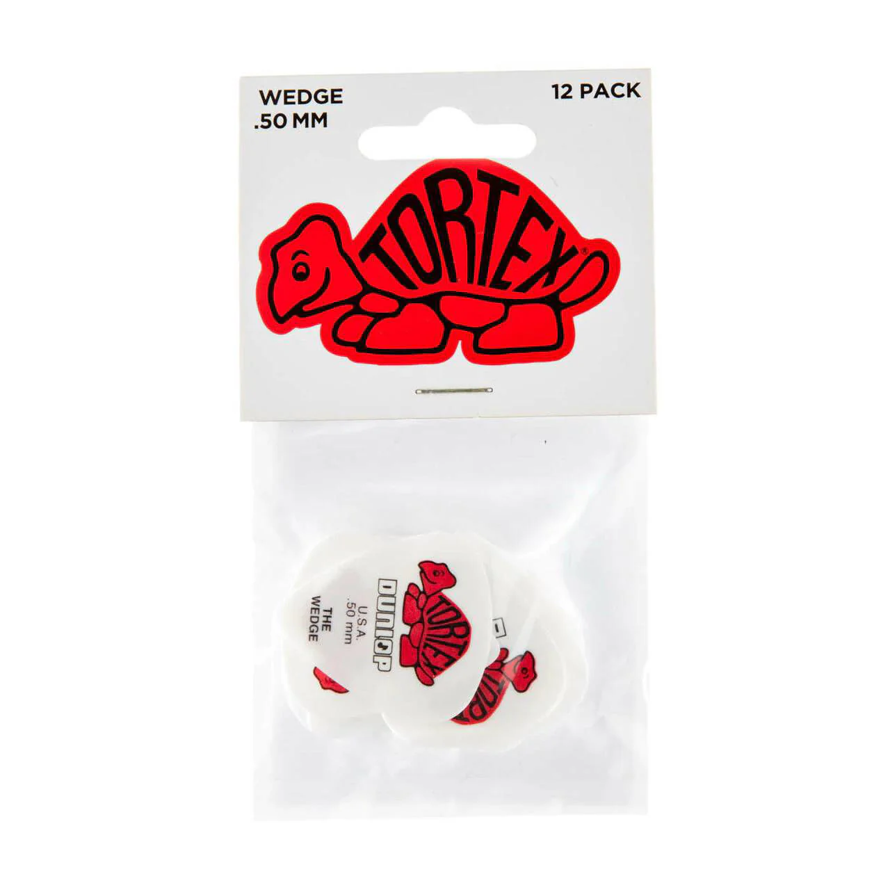Jim Dunlop .50mm Wedge Guitar Pick Player Pack (12 in a pack) - Image 5