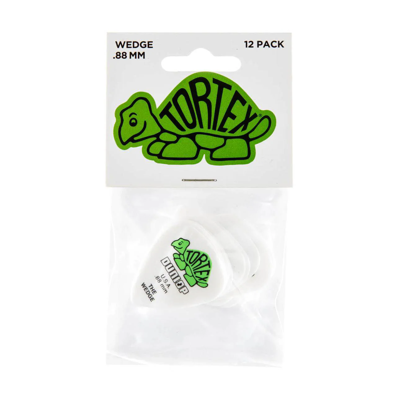 Jim Dunlop .88mm Wedge Guitar Pick Player Pack (12 in a pack) - Image 5