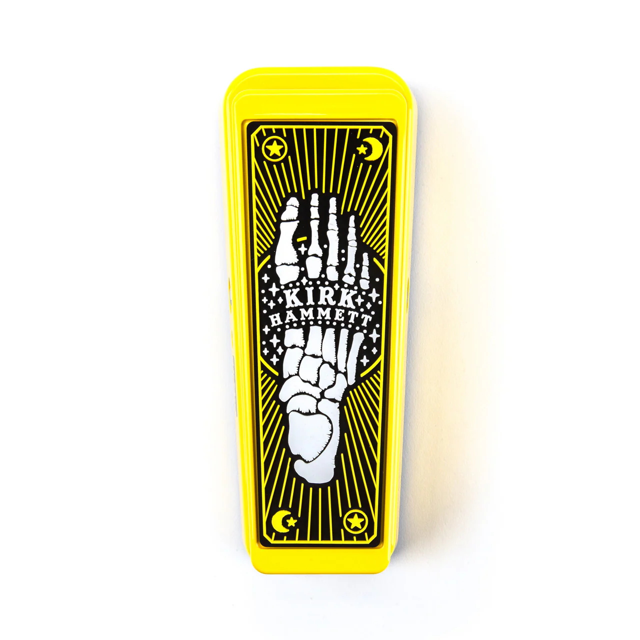 Jim Dunlop Cry Baby Signature Kirk Hammett Yellow Sparkle Edition Wah Pedal - Image 8