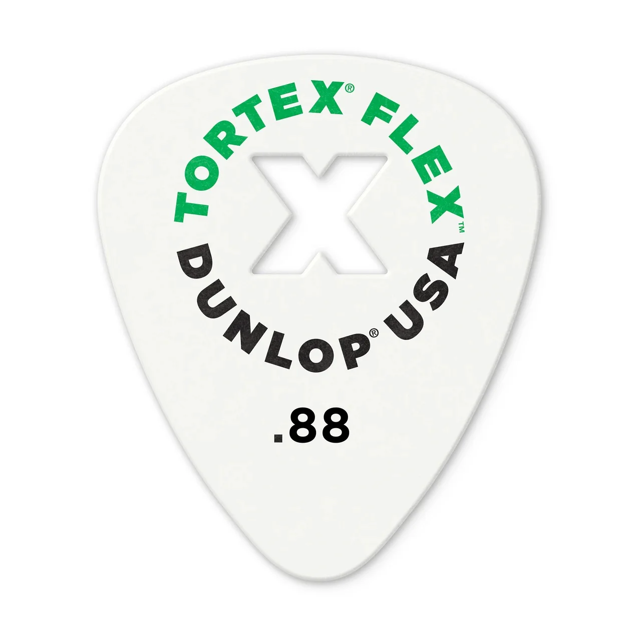 Jim Dunlop Tortex Flex X Guitar Pick Players Pack .88mm (12)
