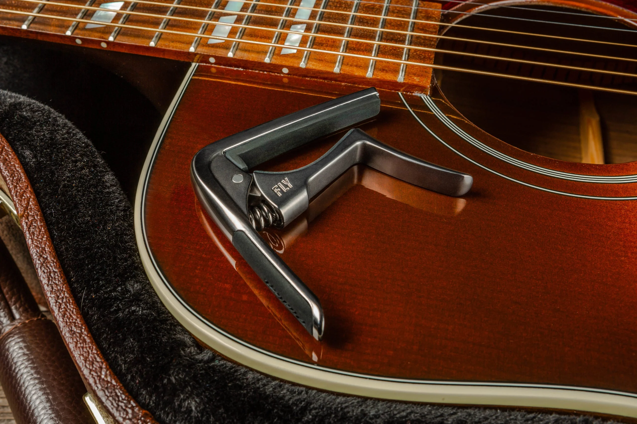 Jim Dunlop Trigger Fly Capo - Gun Metal - Image 5