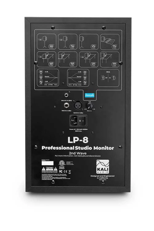 Kali Audio LP-8-II 8 2-Way Powered Studio Monitor - Single - Image 5