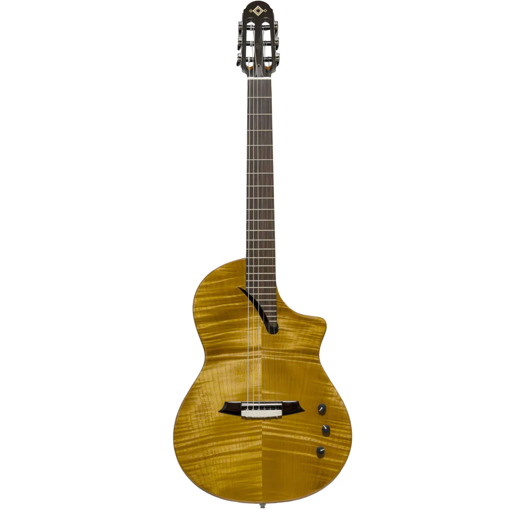 Katoh Hispania A/E Electric Nylon String Guitar in Natural - Image 4