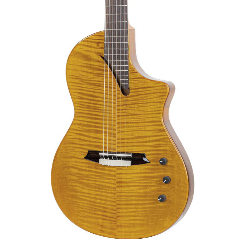 Katoh Hispania A/E Electric Nylon String Guitar in Natural - Image 5