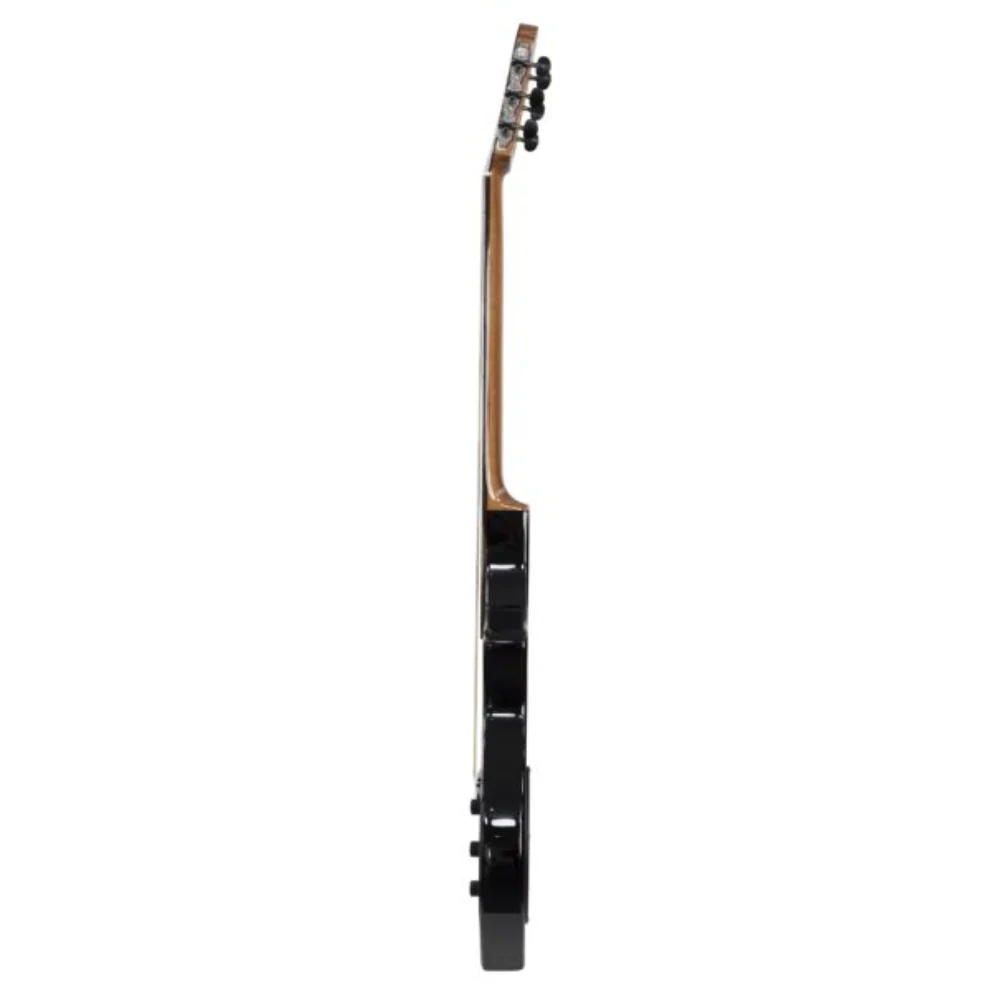 Katoh Hispania A/E Electric Nylon String Guitar in Trans Black - Image 3