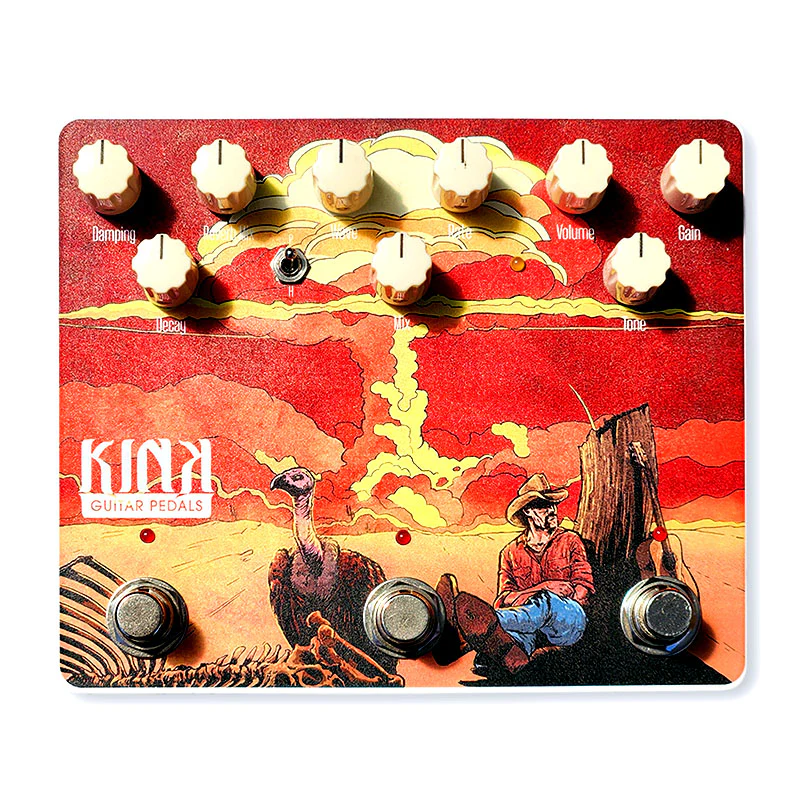 Kink Atomic Spaghetti Plus Overdrive Tremolo Reverb Pedal - Image 2