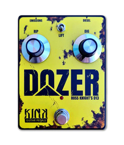 Kink Dozer Fuzz Guitar Effects Pedal Collaboration with Cosmic Psychos - Image 4