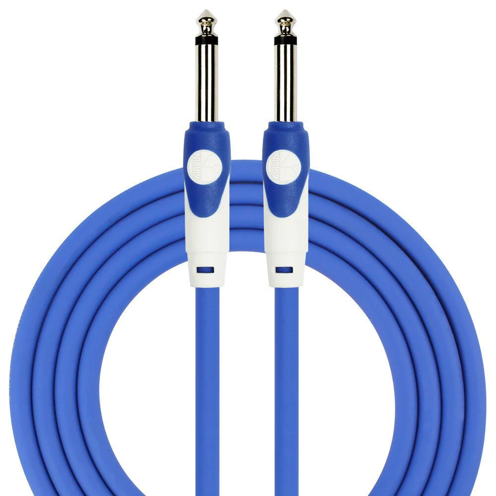 Kirlin 20FT Blue Guitar Cable - Image 2