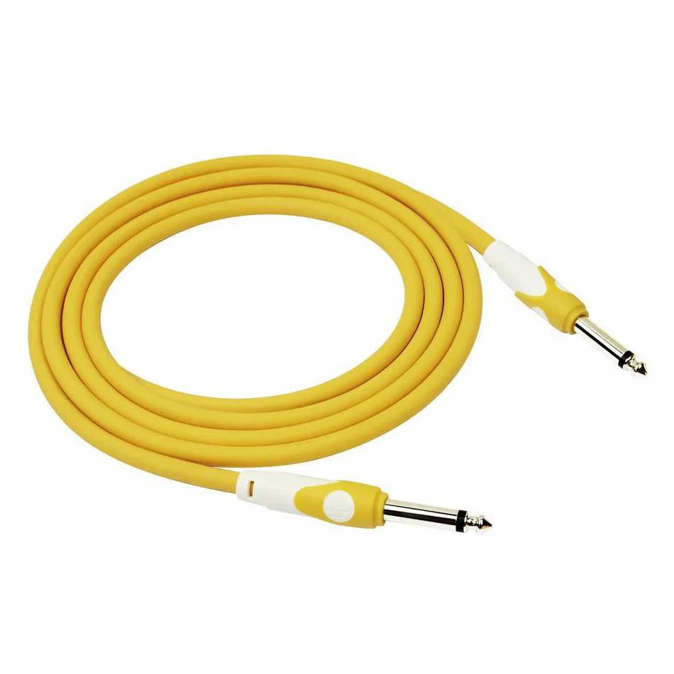 Kirlin 20ft Yellow Guitar Cable - Image 2