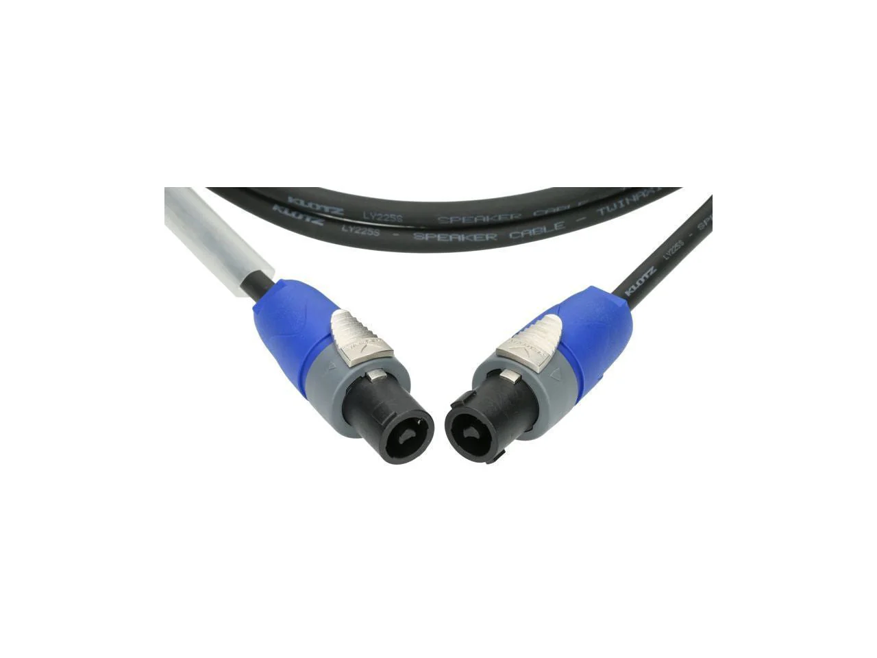 Klotz SC3 High End Speaker Cable in Black - Neutrik Speakon FF - 1 meter - Image 3