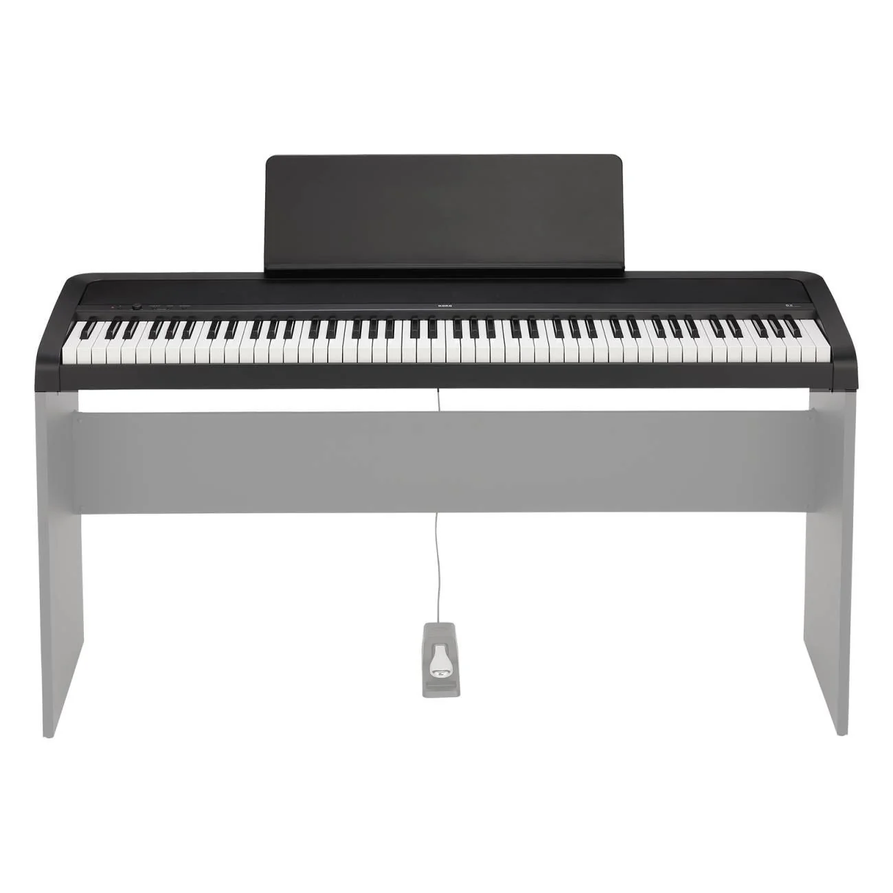 Korg B2 88-Note Weighted Hammer Action Digital Piano - Black - Image 4