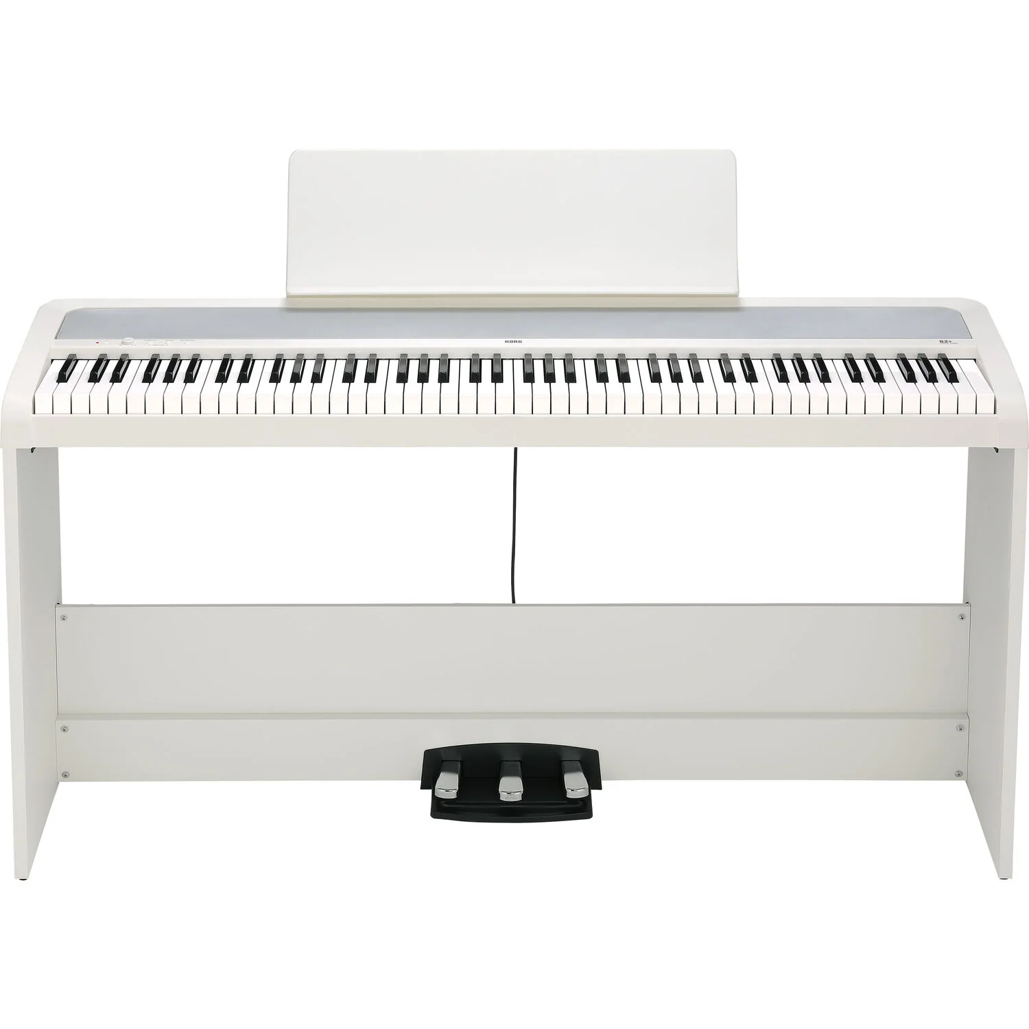 Korg B2 Plus 88 Note Weighted Digital Piano With Stand Pack - White - Image 6