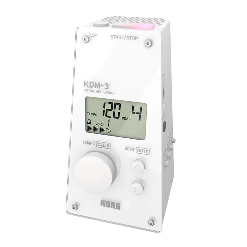 Korg KDM3 Digital Metronome, White - Image 4