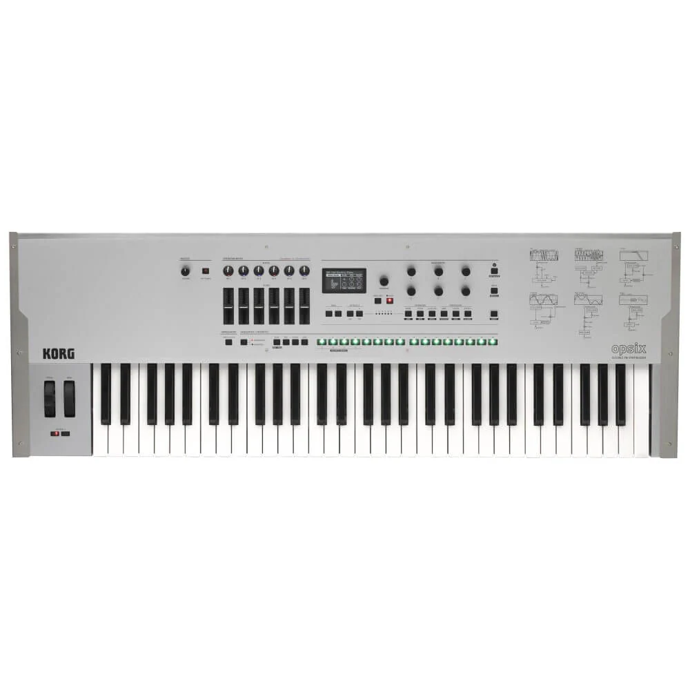 Korg Limited Edition opsix SE 61-Note Synthesizer with Case - Platinum - Image 10