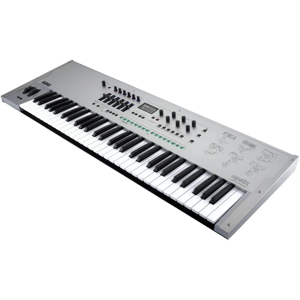 Korg Limited Edition opsix SE 61-Note Synthesizer with Case - Platinum - Image 4