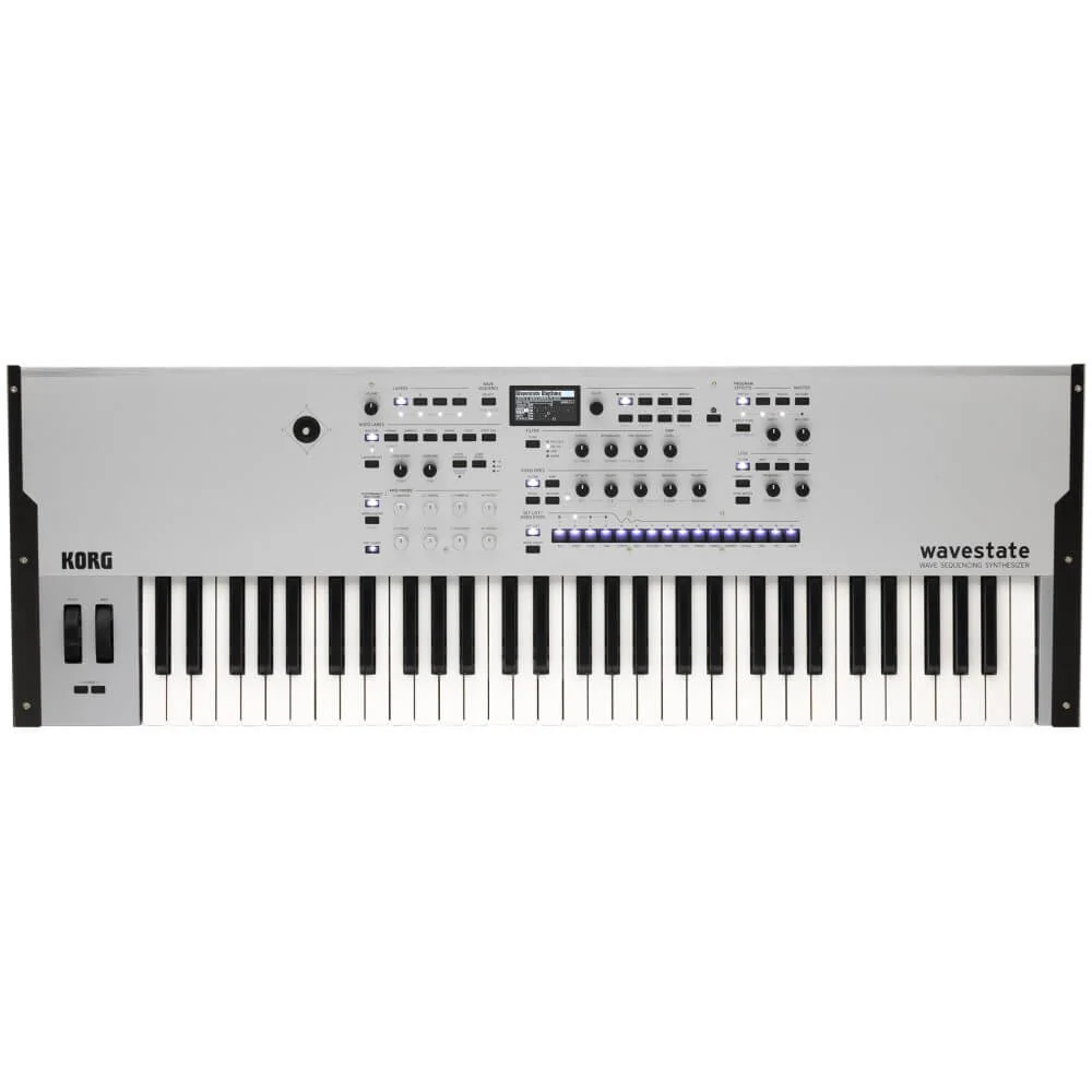 Korg Limited Edition Wavestate SE 61-Note Digital Wave Sequencing Synthesizer with Case - Platinum - Image 12